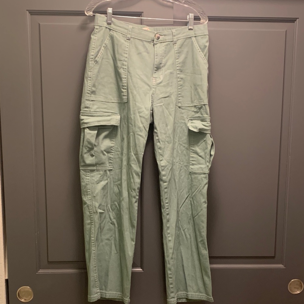 Green Cargo Pants